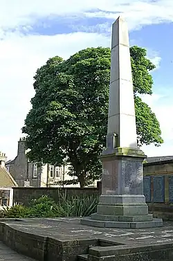 Leven's memorial to the War dead