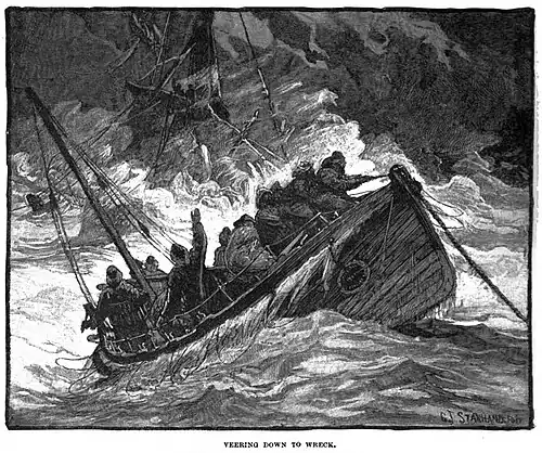 Veering down to the Wreck