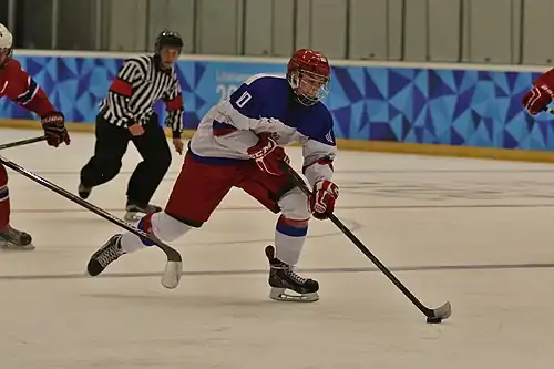 Andrei Svechnikov was selected second overall by the Carolina Hurricanes.
