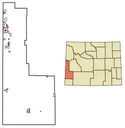 Location of Thayne in Lincoln County, Wyoming. The current Mayor is a Devin Simpson, he took office in 2019