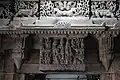 Lintel art in Sadashiva temple at Nuggehalli