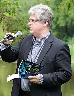 Barclay at the Eden Mills Writers' Festival in 2013
