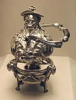 Grotesque teapot
