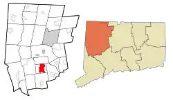 Location in Litchfield County, Connecticut