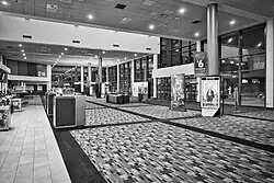 Lobby of the Showcase Cinema de Lux in Woburn, Massachusetts