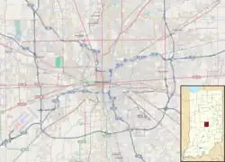 Indianapolis Hebrew Congregation is located in Indianapolis