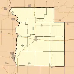 Catlin is located in Parke County, Indiana