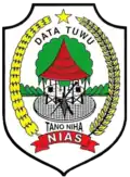 Coat of arms of Nias Regency