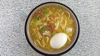 Lomi, one of the many noodle dishes from Tagalog region