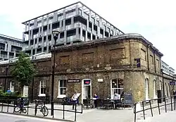 Converted warehouses at the Royal Arsenal