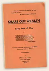 Booklet titled "Share our Wealth"