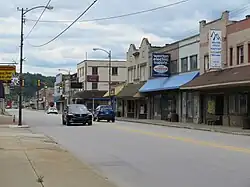 Main Street in downtown Weirton