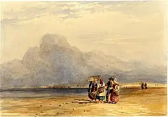Shrimpers (after David Cox, undated), British Museum