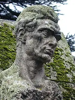 Portrait of the violinist Manuel Quiroga, Pontevedra, Spain