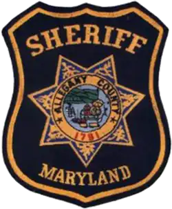 Patch of the Allegany County Sheriff's Office
