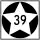 Trunk Highway 39 marker