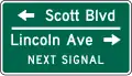 D3-2 Advance street name (3-lines)