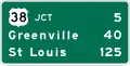 E7-3 Post-Interchange Distance (3 lines)