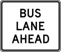 R3-15d Bus lane ahead (overhead)