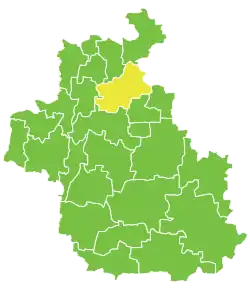 Location in Idlib Governorate