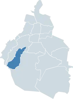 Magdalena Contreras within Mexico City