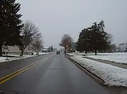 Along Main Street in Russiaville