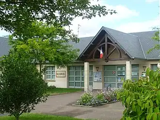 The town hall in Tourville-sur-Odon