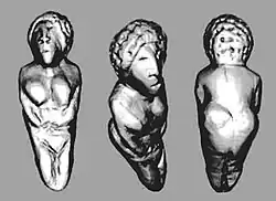 Mal'ta statuette 3D modelling