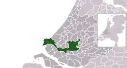 Location of Rotterdam