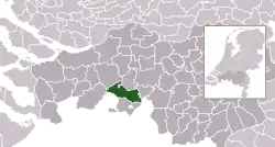 Location of Alphen-Chaam