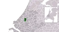 Location of Pijnacker-Nootdorp