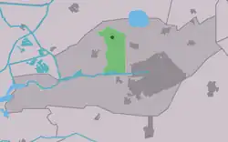 Location in Smallingerland municipality