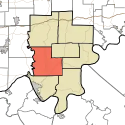 Location in Perry County