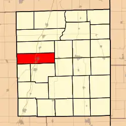 Location in Iroquois County