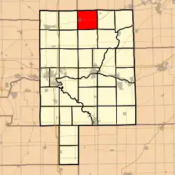 Location in LaSalle County