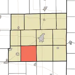 Location in Jay County