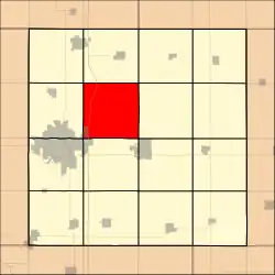 Location in Story County