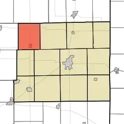 Location in Jay County