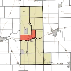 Location in Miami County