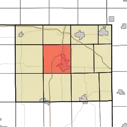 Location in Steuben County