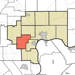Location in Jefferson County