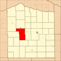 Location in Holt County