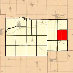 Location in Lee County