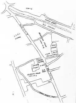 Map of Abubakar Nagar (1971–1972)