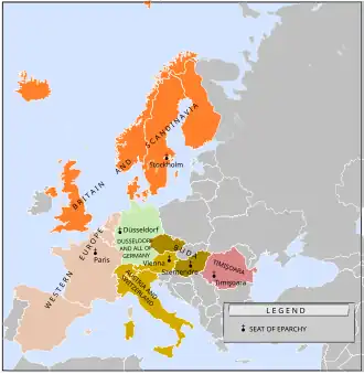 Eparchies of the Serbian Orthodox Church in Western, Central and Northern Europe