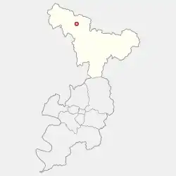 Location in Daegu