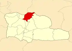 Location of La Peña