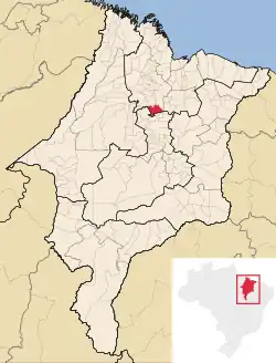 Location in Maranhão