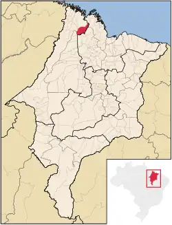 Location in Maranhão