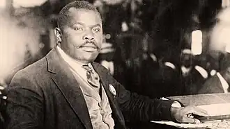 Marcus Garvey biography photograph